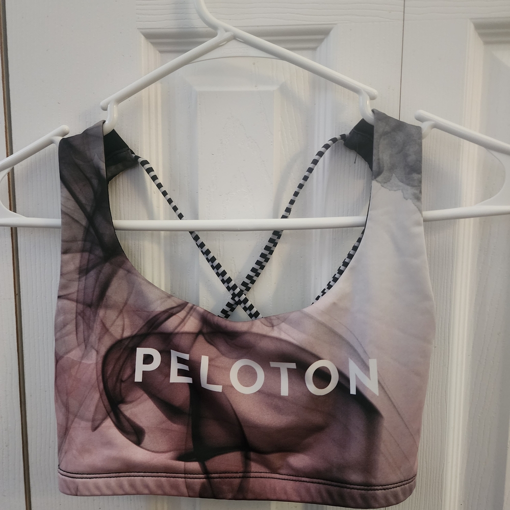 Peloton Women's Smoke Print Sports Bra